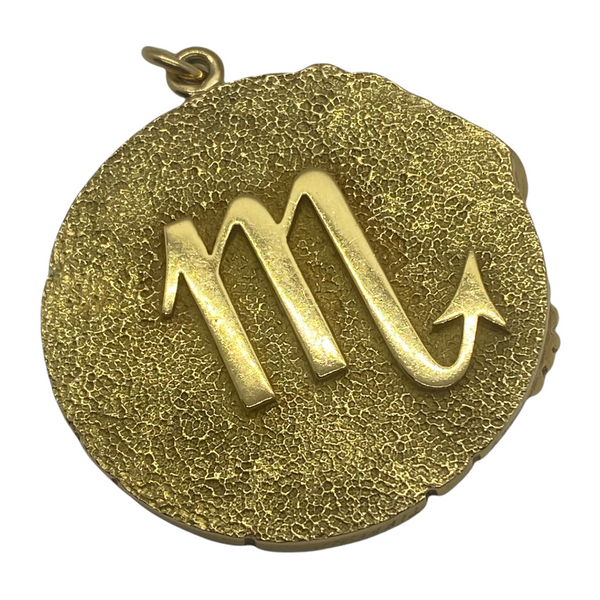 1970s Tiffany & Co Gold Scorpio Zodiac Charm Pendant