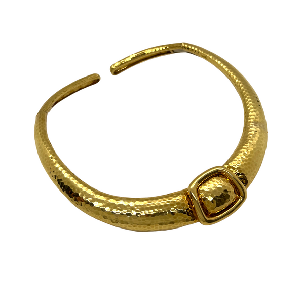 Andrew Clunn Gold Platinum Day Night Convertible Diamond Necklace