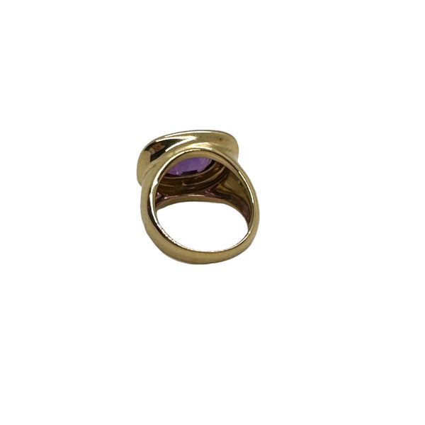 Tiffany & Co. Paloma Picasso Gold Amethyst Ring