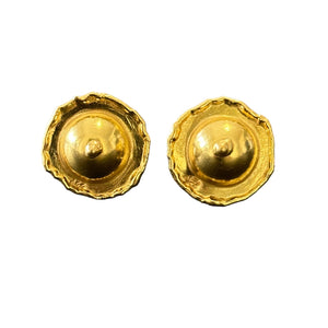 Jean Mahie 22k Gold Earrings