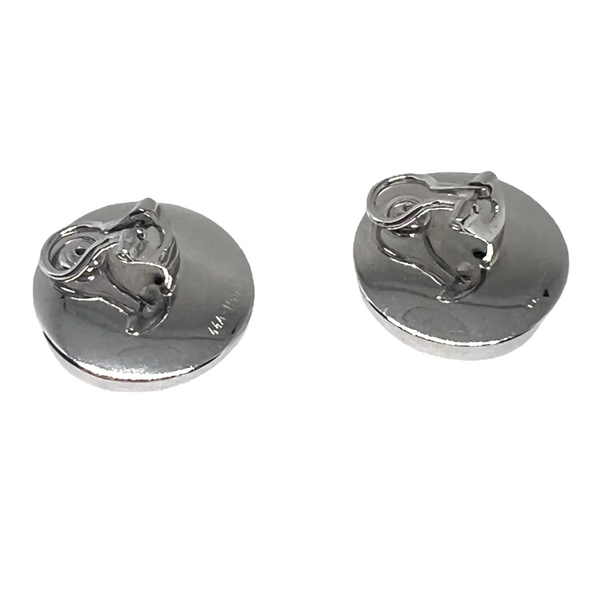 Gubelin Switzerland White Gold Diamond Earrings