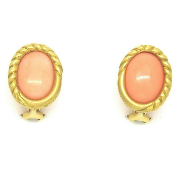 Vintage Tiffany & Co Angela Cummings Coral Earrings