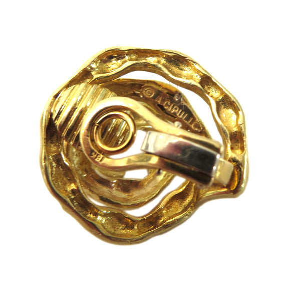 Vintage Cartier Aldo Cipullo Gold Earrings