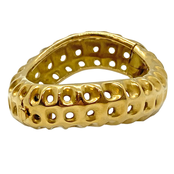 Angela Cummings Gold Honeycomb Bracelet