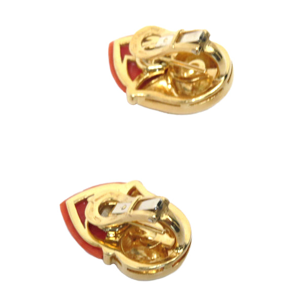 de Grisogono Gold Coral Earrings
