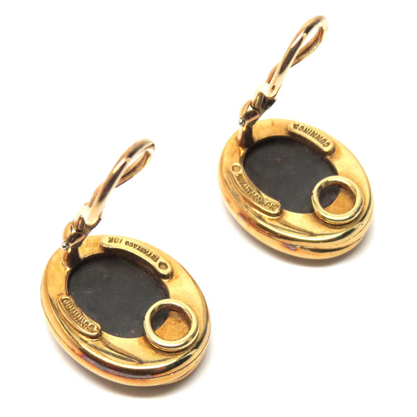 Tiffany & Co. Angela Cummings Gold Hematite Earrings