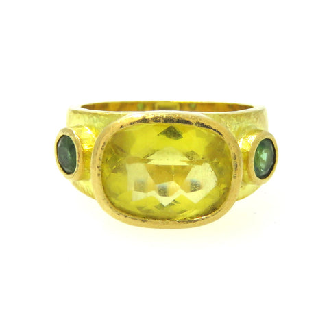 Elizabeth Locke Gold Ring