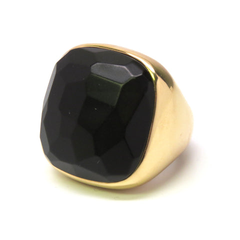 Pomellato Victoria Jet Rose Gold Cocktail Ring