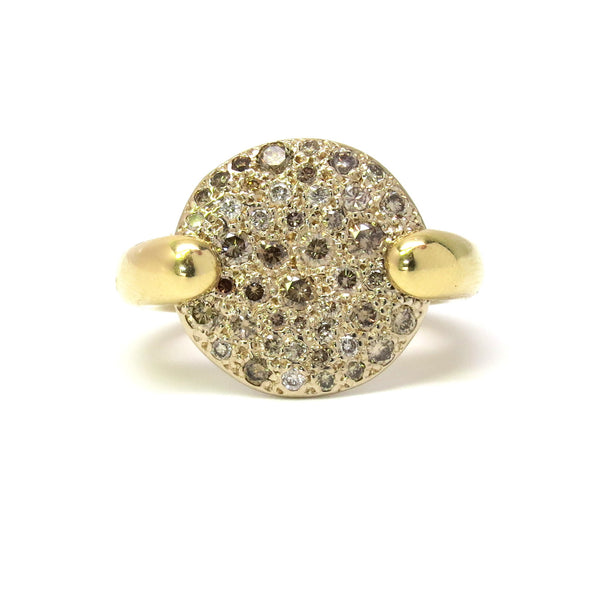 Pomellato Sabbia Gold Fancy Brown Diamond Ring