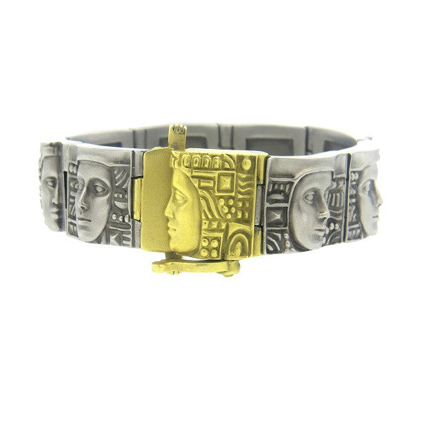 Kieselstein Cord Women Of The World ArtSteel Gold Bracelet