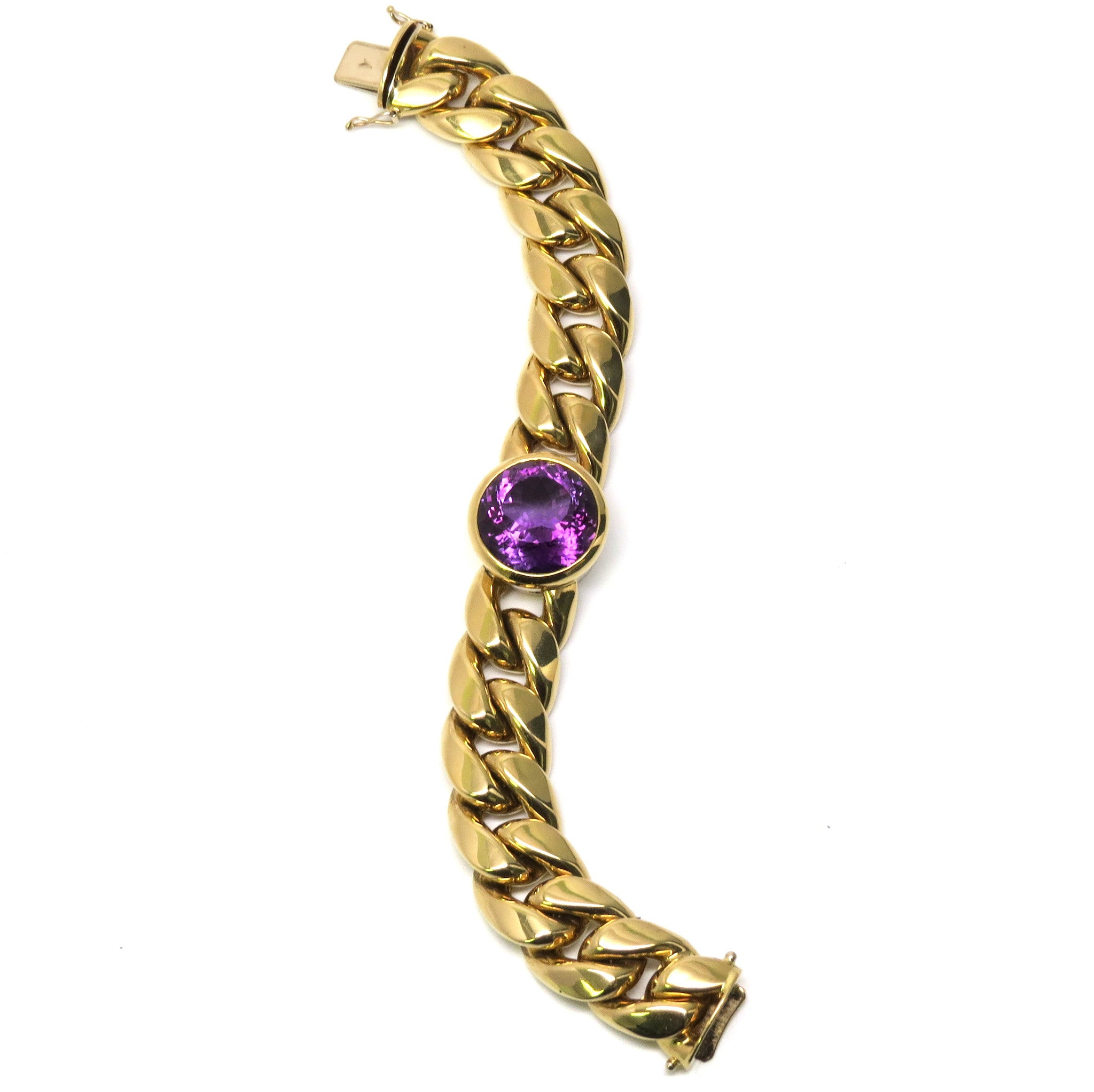 Tiffany Paloma Picasso gold amethyst bracelet