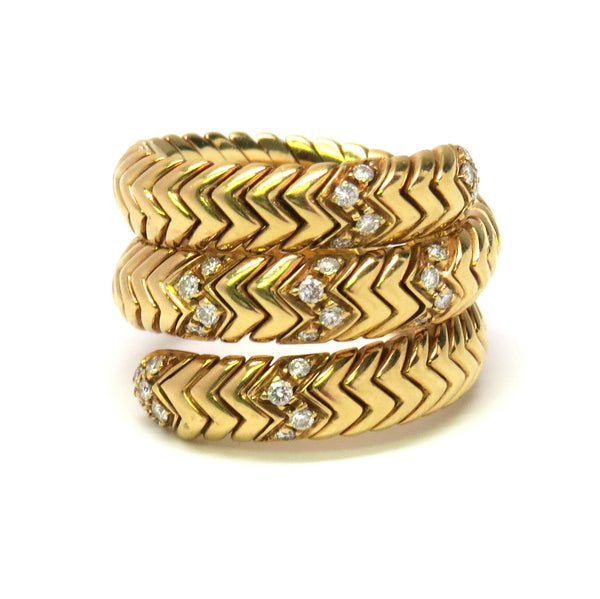 Bulgari Spiga Diamond Ring
