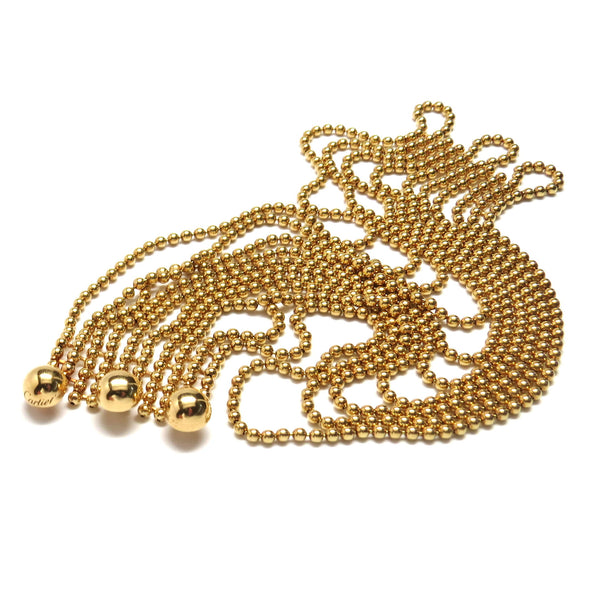 Cartier Draperie Gold Ten Row Bracelet