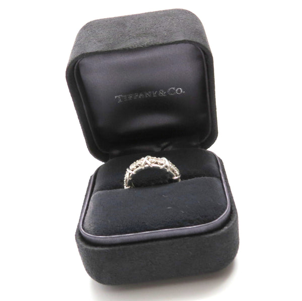 Tiffany & Co. Schlumberger Sixteen Stone Platinum Diamond Ring