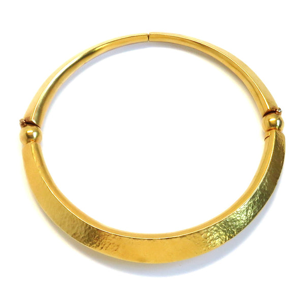 Ilias Lalaounis Gold Choker Necklace