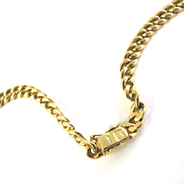 Bulgari Gold Diamond Amethyst Pendant Necklace