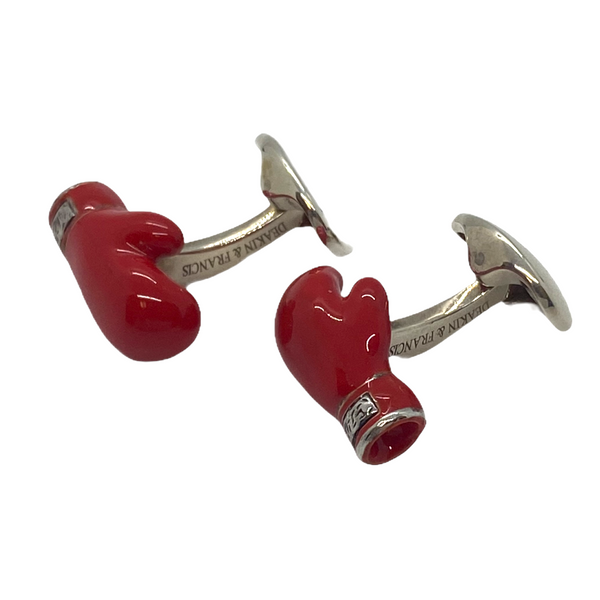Deakin & Francis Sterling Silver Boxing Glove Cufflinks