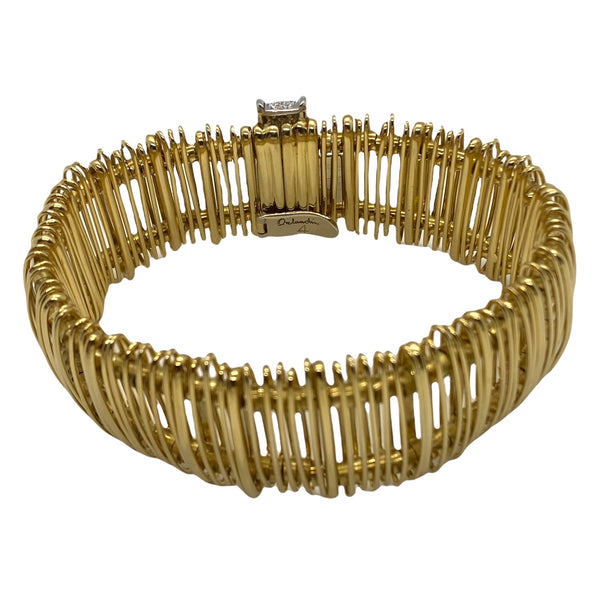 Orlando Orlandini Gold Diamond Bracelet