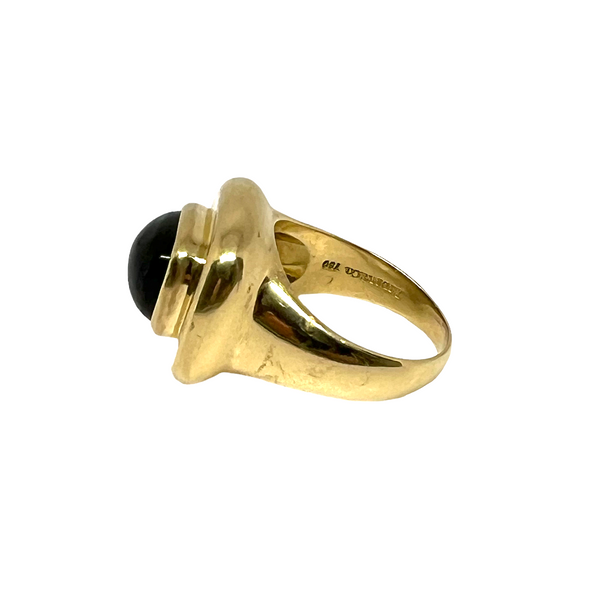 Tiffany & Co. Paloma Picasso Green Tourmaline Gold Ring