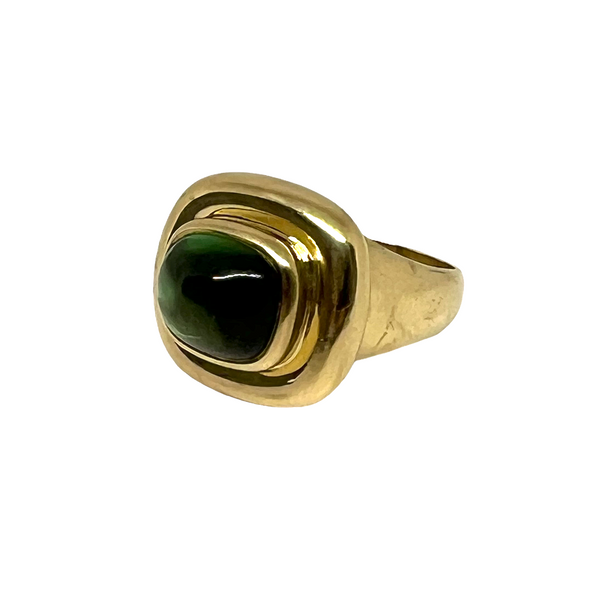 Tiffany & Co. Paloma Picasso Green Tourmaline Gold Ring
