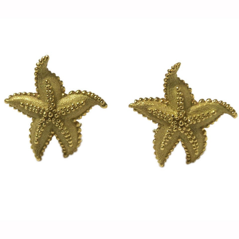 Tiffany & Co Starfish Gold Earrings